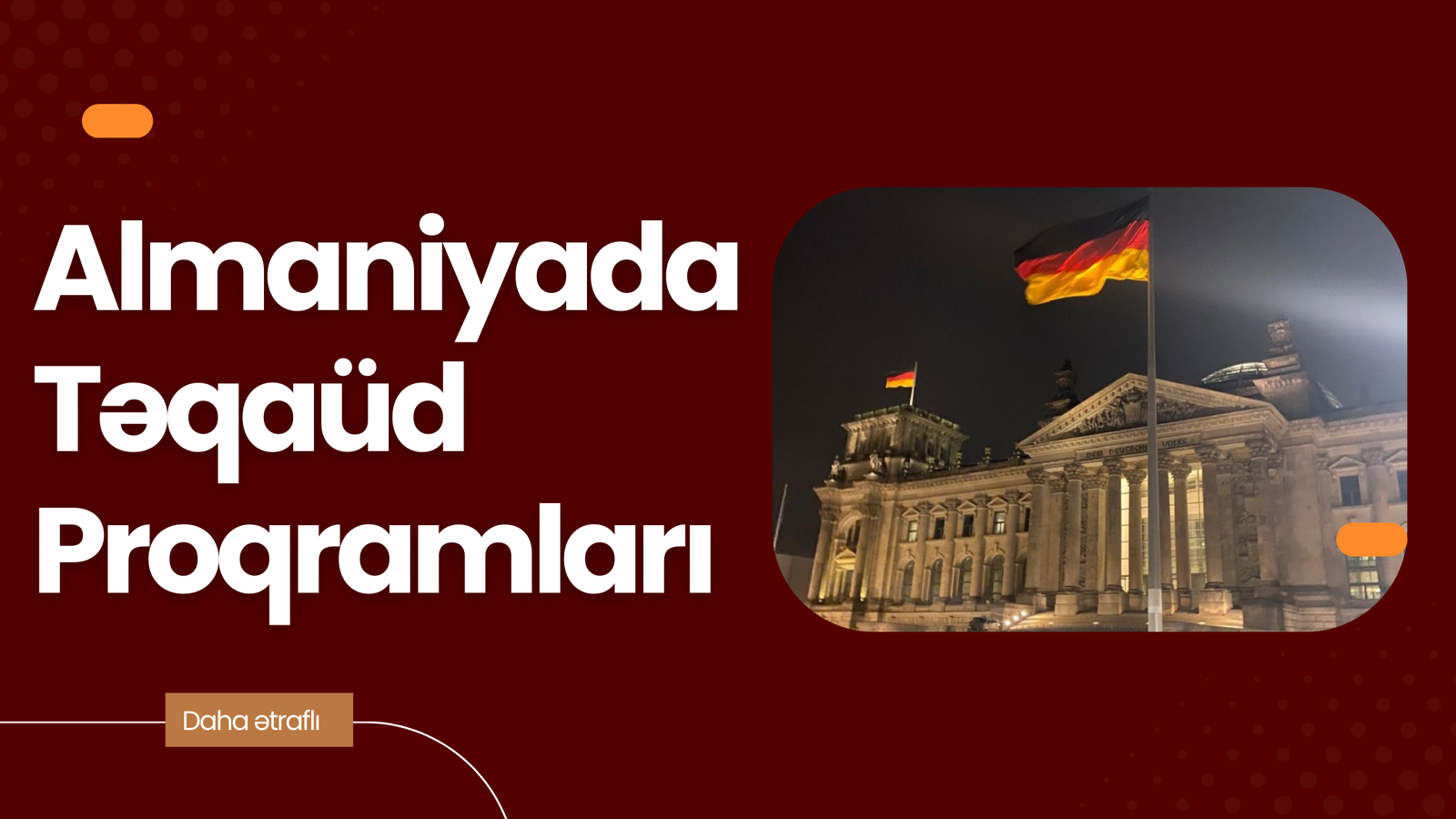 Almaniyada Təqüadlü Təhsil