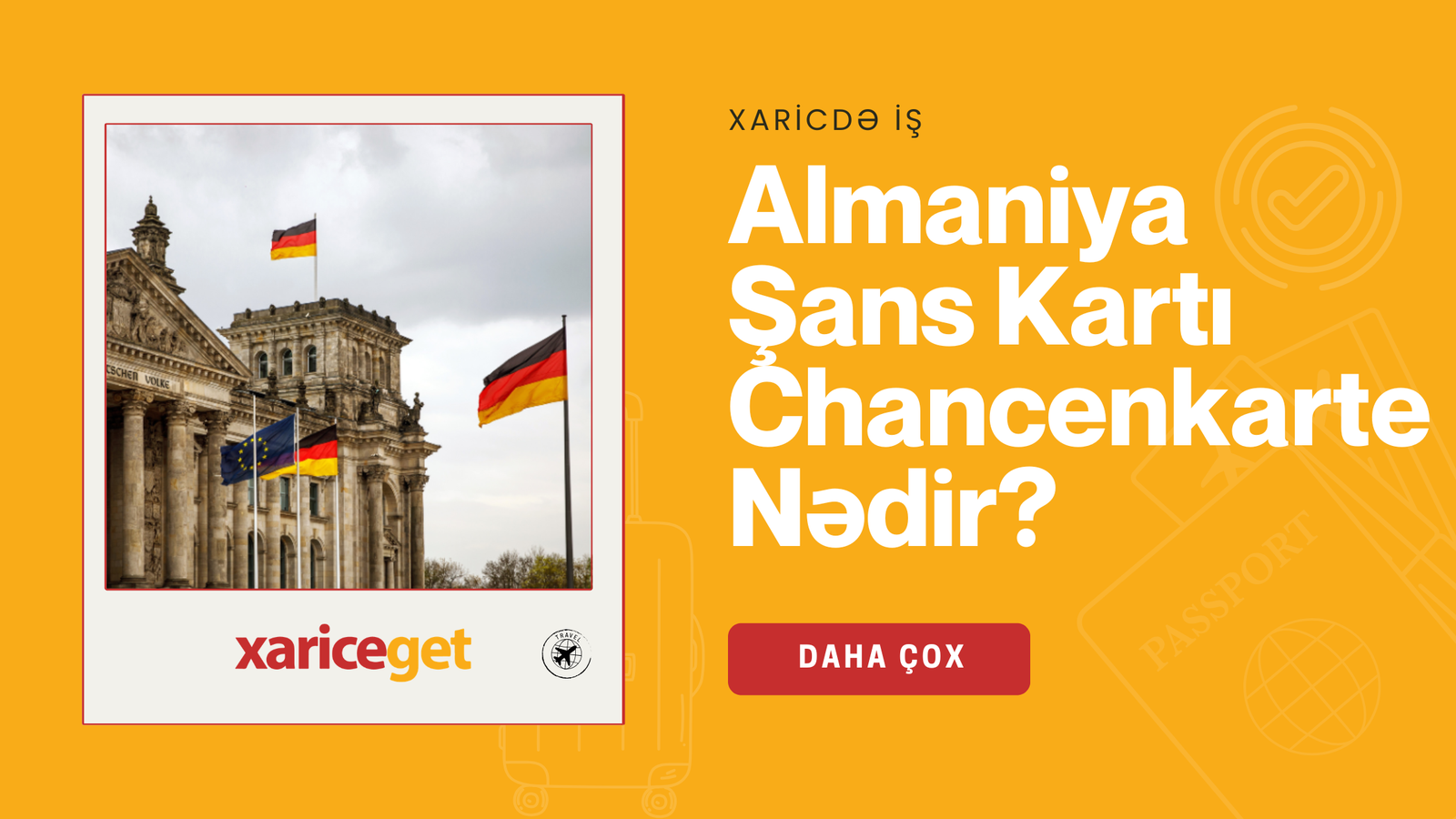 Almaniya Şans Kartı Chancenkarte Nədir?